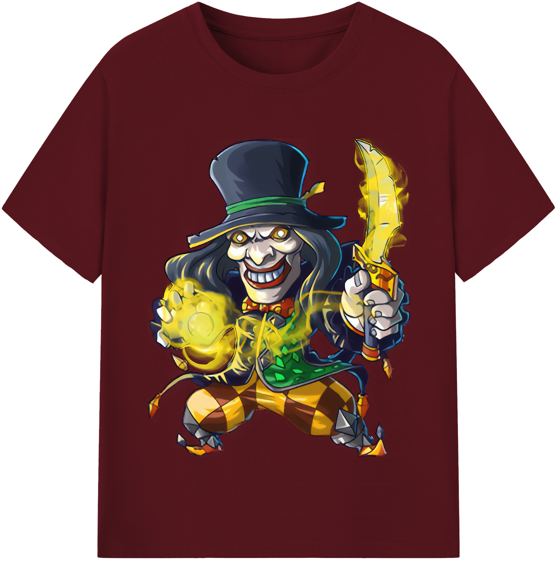 リーグ・オブ・レジェンド League of Legends LOL 綿100％半袖Tシャツ（フロントプリント）